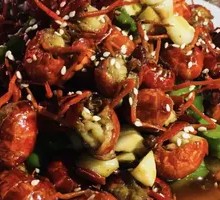 Spicy Stir-Fried Shrimp Balls