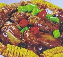 Corn Braised Spare Ribs