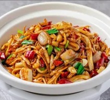 Stewed Mushroom in Clay Pot