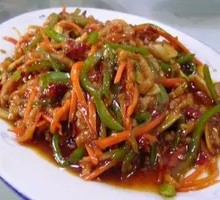Fish-Flavored Shredded Pork Rice Bowl