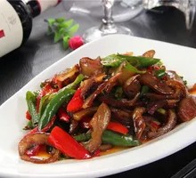 Stir-fried Preserved Pork Face