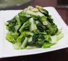 Stir-Fried Bok Choy Stems