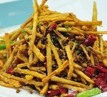 Dry-Fried Lotus Root Strips