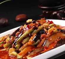 Pan-fried Eggplant with Minced Pork