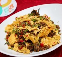 Grandmother's Vegetable Stir-Fried with Eggs