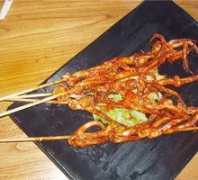 Grilled Squid Tentacles