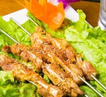 Szechuan Salted Crispy Pork Ribs with Rice Crackers