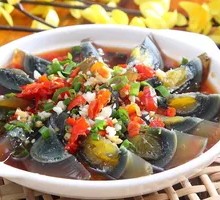 Cold-Mixed Century Egg Salad