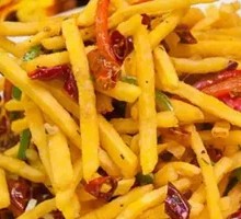 Dry-Fried Potato Strips