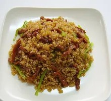 Green Pepper Shredded Pork Rice