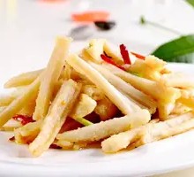Dry-Fried Lotus Root Strips