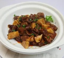 Lotus Root Stewed with Pig Trotters
