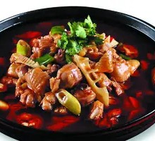 Sichuan-style Stewed Chicken with Crab