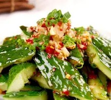 Knife-Pounded Cucumber