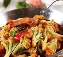 Spicy Cauliflower in Hot Pot