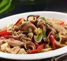Red Pepper Stir-fried Tripe