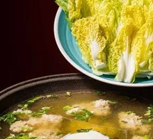 Second-generation Handmade Meatball Soup