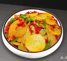 Fried Potato Slices with Fermented Chili