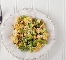 Egg with Green Pepper