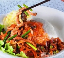 Fish-Flavored Shredded Pork Rice