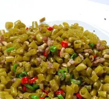 Ground Pork with Green Beans