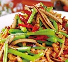 Fried Tofu with Shredded Pork