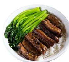 Preserved Vegetable Braised Pork Rice