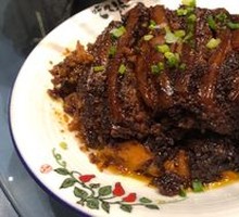 Steamed Pork with Rice Flour