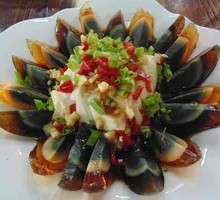 Century egg tofu salad