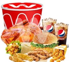 Colorful Snack Family Bucket