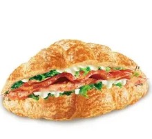Salty Crispy Bacon Croissant