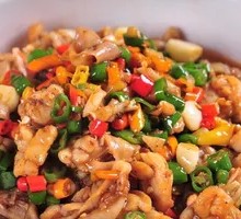 Sizzling Bullfrog Stir-fry
