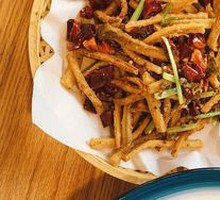 Dry-Fried Lotus Root Strips
