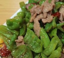 Stir-Fried Pork with Green Pepper