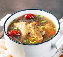 Pigeon Cordyceps Mushroom Soup