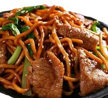 Egg and Beef Fried Noodles