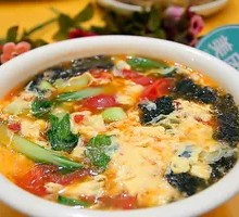 Seaweed and Egg Soup