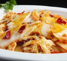 Sour and Spicy Cabbage