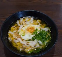 Egg Knife-Shaved Noodles