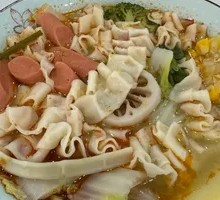 Seven Meat and Seven Vegetable Spicy Hot Pot