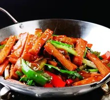 Spicy Stir-Fried King Oyster Mushrooms