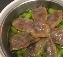 Sausage Steamed with Corn and Peas