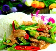 Rural Stir-Fried Pork Rice