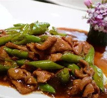 Green Pepper Beef Rice Bowl