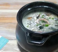 Century Egg and Pork Porridge