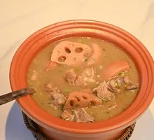 Clay Pot Spare Ribs and Wild Lotus Root Soup