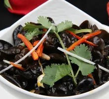 Cold-mixed Black Wood Ear Mushrooms