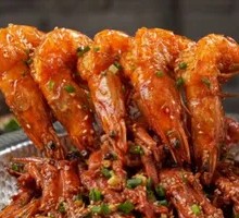 Crazy Duck and Shrimp