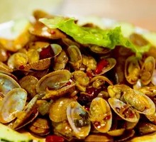 Stir-fried Clams