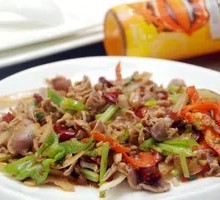 Spicy Chicken Gizzard Rice